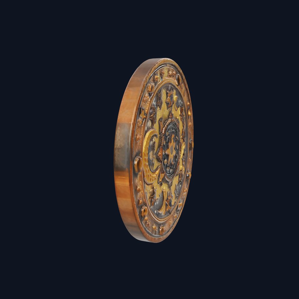 Celestial Medallion Bronze model pack